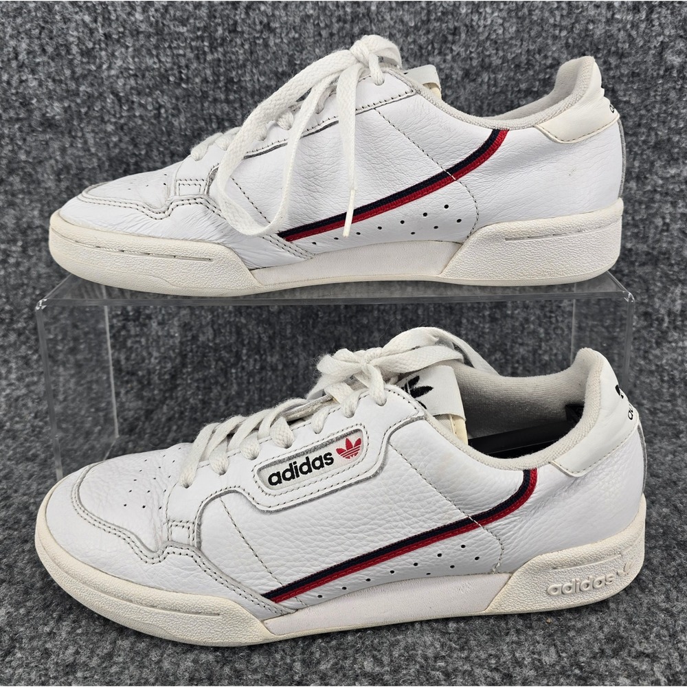 Adidas Continental 80 Sneakers Women 6.5 White Leather Vintage Inspired G27706